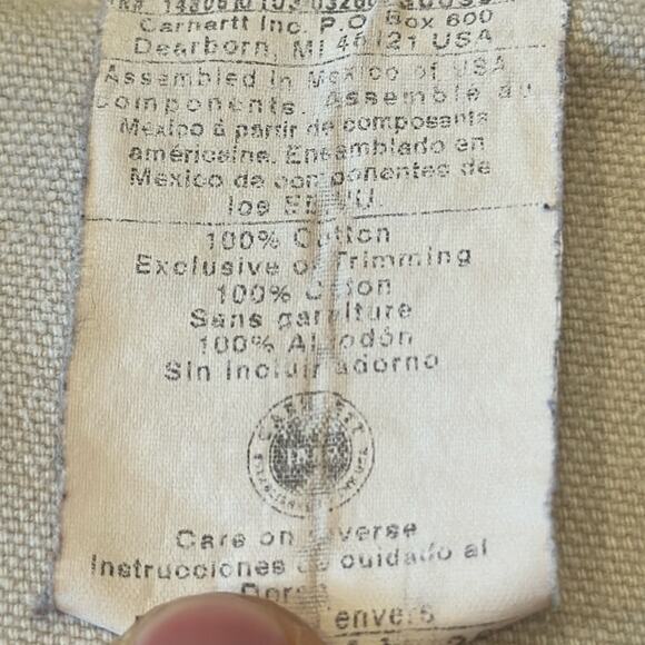 Carhartt B11 STN Loose Fit Canvas Utility Work Pant Size 44x30 - Picture 7 of 7